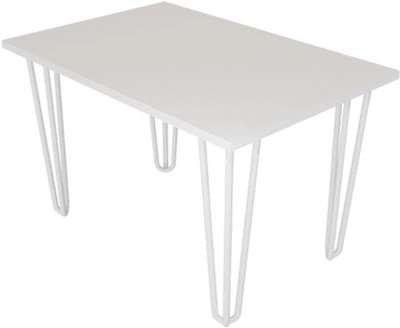 Журнальный столик DC Zac 660х440х16 мм Белый 4 ноги белые прутовые ordf (DC121381)