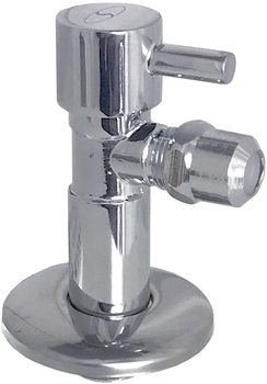 Кран кульовий SOLOMON 1/2" х 3/8" Lazer з цангою (7076)