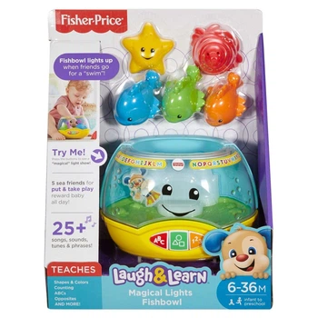 Веселый аквариум Фишер-Прайс Fisher-Price Laugh and Learn Magical Lights Fishbowl