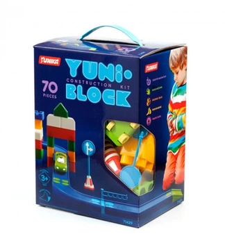 Конструктор дитячий «YUNI-BLOK» 70 деталей 71429