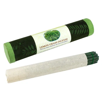 Благовония Тибетские Himalayan Inc Лемонграс Lemongrass Подарочная упаковка 20х4х4 см Зеленый (25650)