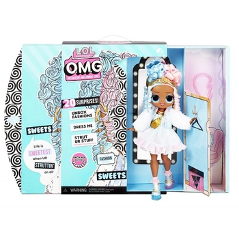 Игровой набор Кукла LOL OMG 4 Sweets Babe (MGA Entertainment, США) ЛОЛ ОМГ Крошка Свитс - Сахарок (572763EUC)