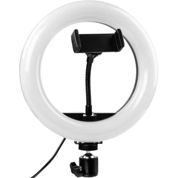 Кольцевая LED лампа RGB MJ20 20cm (Черный)