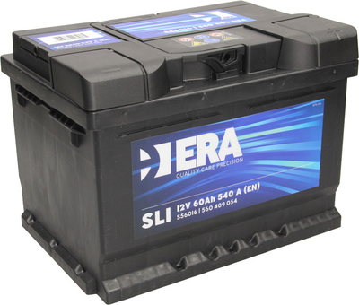 Автомобільний акумулятор ERA SLI 60 Ah (-/+) Euro (540EN) (ERA S56016)