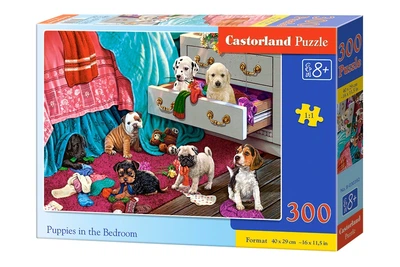 Пазли Castorland Цуценята в спальні на 300 елементів