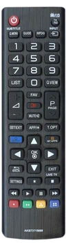 Пульт HUAYU AKB73715669 для телевизора LG (09193)