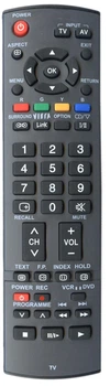 Пульт HUAYU N2QAYB000227 для телевизора Panasonic (11117)