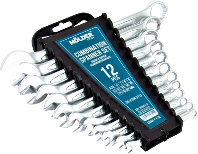 Набор ключей рожково-накидных (Molder Tools) 12шт. (6-22мм.) (MT58112)