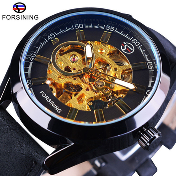 Механические часы Forsining (black)