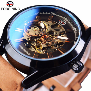 Механические часы Forsining (brown)