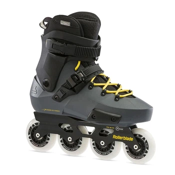 Ролики Rollerblade Twister Edge ANTHRACITE/YELLOW 2021 47 (21014-21035 - 21035)
