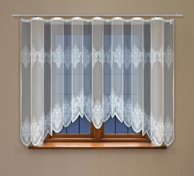 Жаккардовая ажурная тюль Mondomi 160 х 300 см (24729)