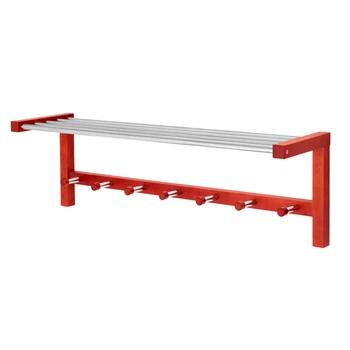 Вешалка настенная Fenster NVD-02 Красная 32x100x25