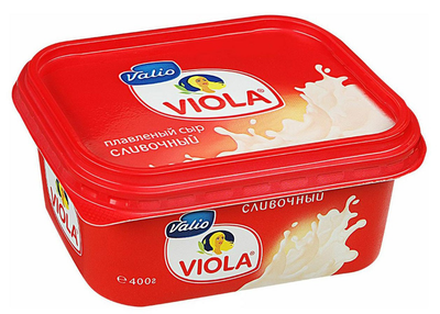 Плавлений сир Valio Viola 400 г