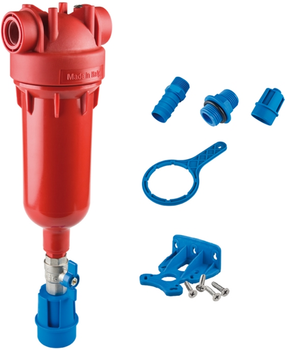 Фильтр ATLAS FILTRI Hydra Hot 1/2" IN (пластик) + картридж RAH 90 mcr KIT
