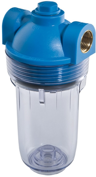 Фильтр ATLAS FILTRI Mignon Plus SL2P AS (прозрачная) 1/2" MFO (латунь) 5" M 45° C 8 bar