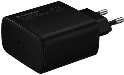 Сетевое зарядное устройство ColorWay Power Delivery Port PPS USB Type-C (45W) Black (CW-CHS034PD-BK)