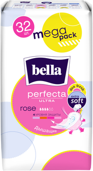 Гігієнічні прокладки Bella Perfecta Ultra Rose Deo Fresh 32 шт (5900516305932)