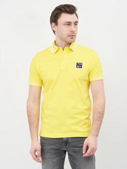Поло довге чоловіче Tommy Hilfiger 10674.4 2XL Жовте