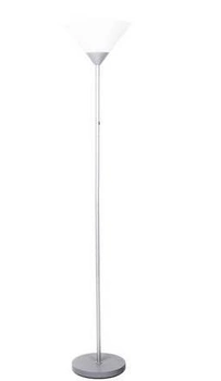 Настільна лампа-торшер підлогова CAMELIA біла H-180 см LUMANO