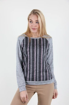 Кофта женская MissFashion 7042 (Серый 48)