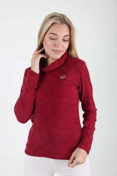 Кофта женская MissFashion 7030 хомут (Красный 44)