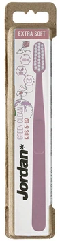 Зубна щітка Jordan Green Clean Extra soft Kids Рожева (7046110031643-pink)