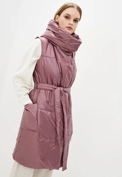 Жилет длинный женский демисезонный Modniy OAZIS 56-58 Розовый (90500/1 56-58)