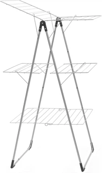 Сушарка для білизни Brabantia Drying Rack 3-ярусна підлогова 23 м Metallic Grey (476648)