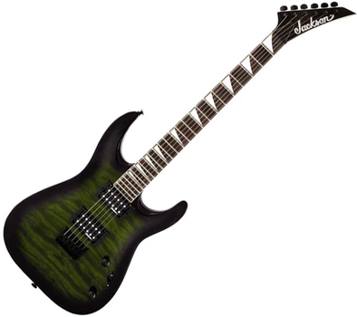 Електрогітара Jackson JS32Q DKA Dinky Arch Top HT Transparent Green Burst (231249)