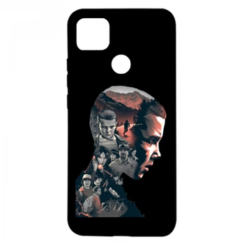 Чохол для Xiaomi Redmi 9c Stranger things art Чорний