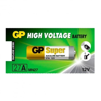 Батарейка GP Super Alkaline MN27 27A 12V Green