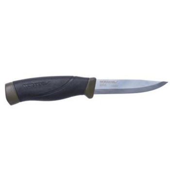 Нож Morakniv Companion Heavy Duty MG черно-зеленый, углеродистая (12210)