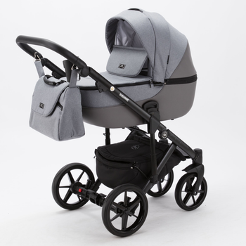 Коляска Adamex Bibione Tip PS-59 2 в 1 Серый