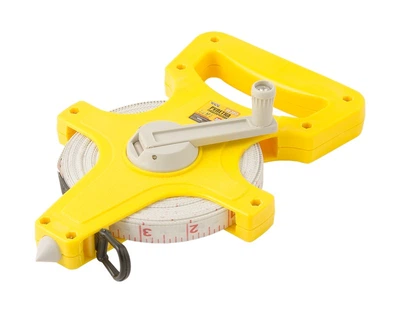 Гедезична рулетка MASTERTOOL 30 м 13 мм скловолоконне полотно 66-3013