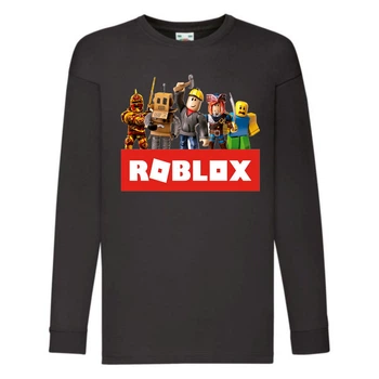 Лонгслив реглан Роблокс 4 (Roblox) черный (RBL blc 4) 116 см