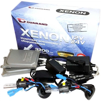 Комплект ксенона Guarand Canbus v2 (с обманкой) 55w 12v H3 4300k
