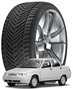 Tigar All Season 185/60 R14 86H XL - Шины Lada ВАЗ 2110 / 21099 1990 - 2014