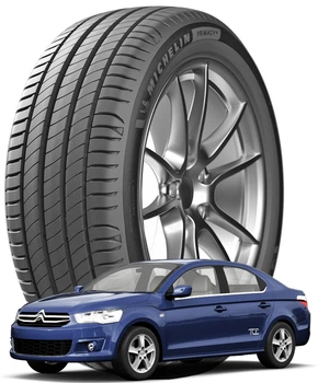 Michelin Primacy 4 185/65 R15 88T - Шины Citroën C-Elysee I 2012 -