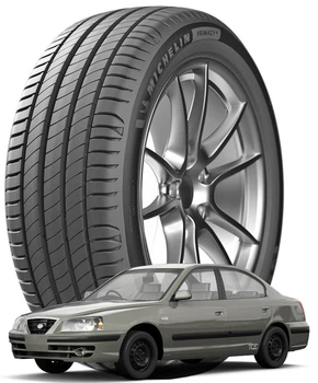 Michelin Primacy 4 185/65 R15 88T - Шины Hyundai Elantra III (XD), IV (HD) 2000 - 2010