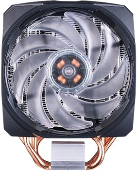 Кулер процессорный CoolerMaster MasterAir MA610P (MAP-T6PN-218PC-R1), Intel: 2066/2011-3/2011/1151/1150/1155/1156/1366/775, AMD: AM4/AM3+/AM3/AM2+/AM2/FM2+/FM2/FM1, 120х120х25мм, 4-pin