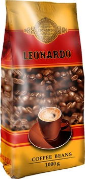 Кава в зернах Leonardo 1 кг (4820194530338)
