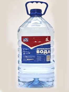 Вода дистиллированная AD VODA 5 л