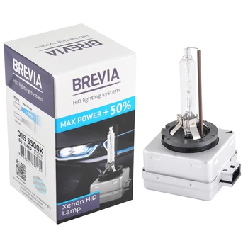 Ксеноновая лампа Brevia D1S +50% 5500K 85V 35W 1шт 85115MP