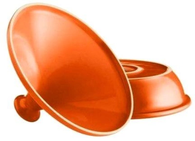 Таджин с крышкой Emile Henry Colorama 2.5 л 32 см Оранжевый (835532)