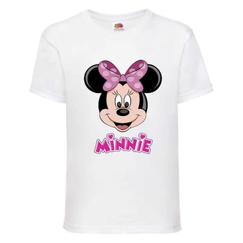 Футболка детская Микки Маус 005 (Mickey Mouse) белая (MMS wh 005) 140 см