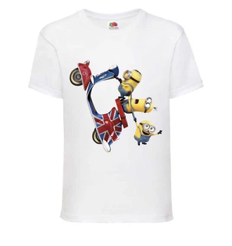 Футболка Міньйони 8 (Minions) біла (MIN 8 wh) 140 см