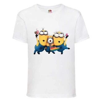 Футболка Міньйони 9 (Minions) біла (MIN wh 9) 164 см