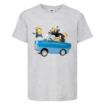 Футболка Міньйони 8 (Minions) сіра (MIN gr 8) 140 см