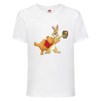 Футболка дитяча Вінні Пух 006 (Winnie Pooh) біла (WIP wh 006) 140 см